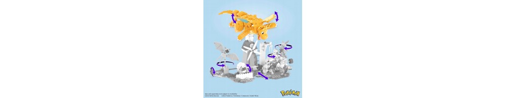 Mega Construx Pokémon Dragonite Zestaw klocków HKT25
