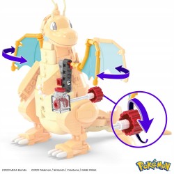 Mega Construx Pokémon Dragonite Zestaw klocków HKT25