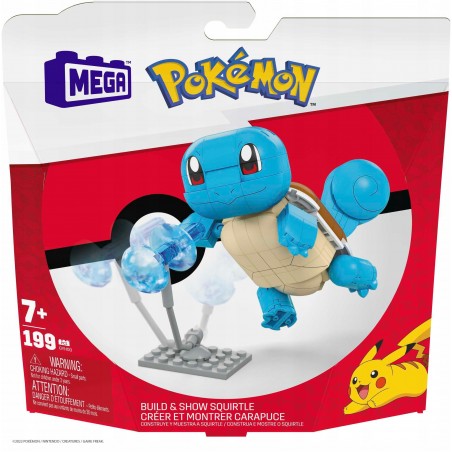 Mega Construx Pokémon Squirtle do zbudowania GYH00