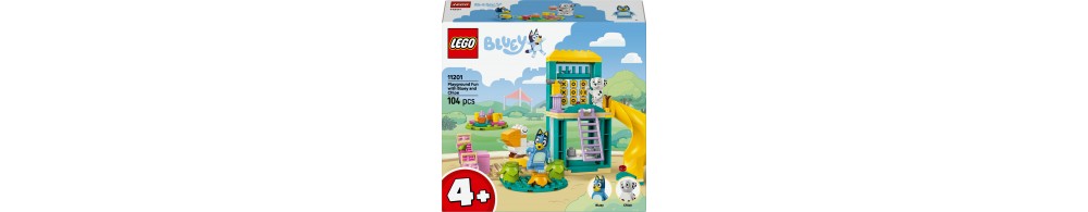 LEGO Bluey Blue i Łatka na placu zabaw 11201