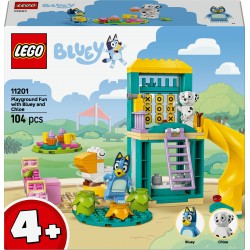 LEGO Bluey Blue i Łatka na placu zabaw 11201