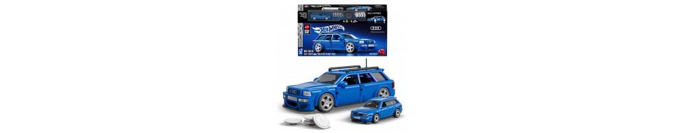 Mattel Brick Shop Klocki Hot Wheels Speed Series Audi Avant RS2 1994 JGR28