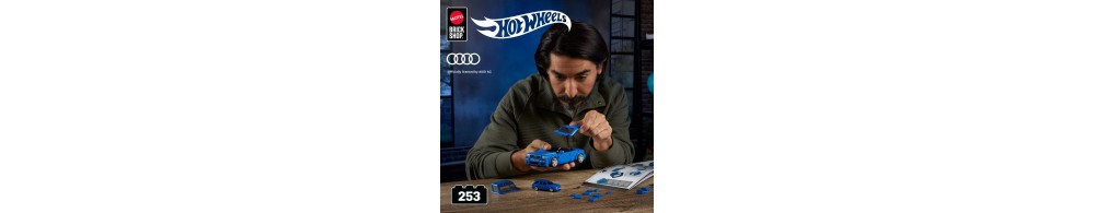 Mattel Brick Shop Klocki Hot Wheels Speed Series Audi Avant RS2 1994 JGR28