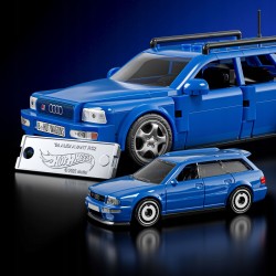 Mattel Brick Shop Klocki Hot Wheels Speed Series Audi Avant RS2 1994 JGR28