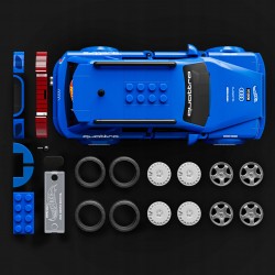 Mattel Brick Shop Klocki Hot Wheels Speed Series Audi Avant RS2 1994 JGR28