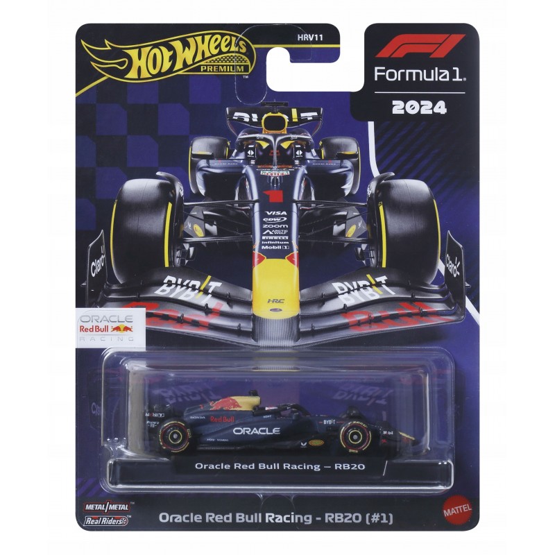 Hot Wheels Premium Formuła 1 Oracle Red Bull Racing - RB20 (1) JBM12