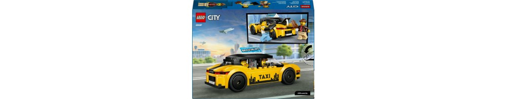 LEGO City Żółta taksówka 60487