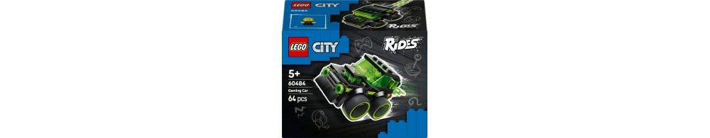 LEGO City Pojazdy - Gamingowa wyścigówka 60484