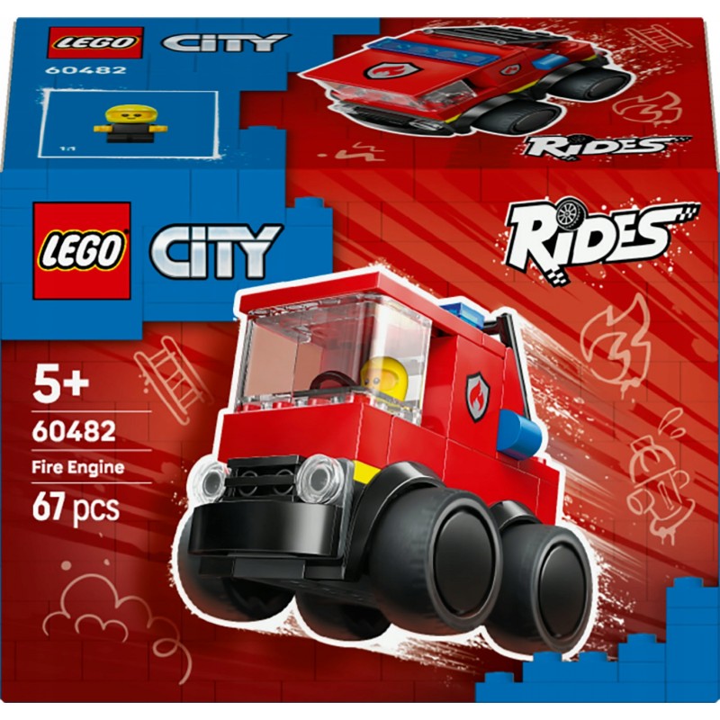 LEGO City Pojazdy - Wóz strażacki 60482