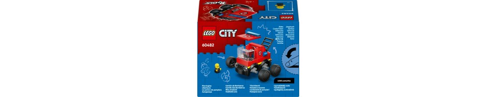 LEGO City Pojazdy - Wóz strażacki 60482