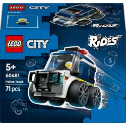 LEGO City Pojazdy - Ciężarówka policyjna 60481