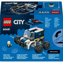 LEGO City Pojazdy - Ciężarówka policyjna 60481
