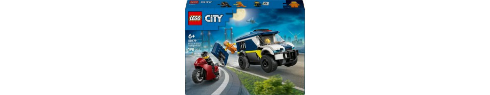 LEGO City Furgonetka policyjnego konwoju więziennego 60479
