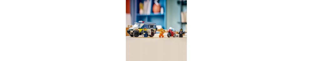 LEGO City Furgonetka policyjnego konwoju więziennego 60479