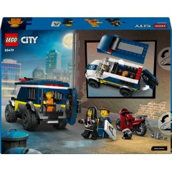 LEGO City Furgonetka policyjnego konwoju więziennego 60479