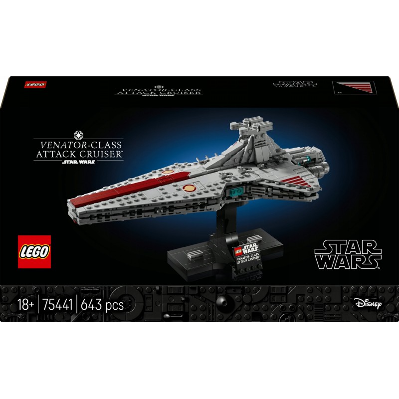 LEGO Star Wars Krążownik szturmowy typu Venator 75441