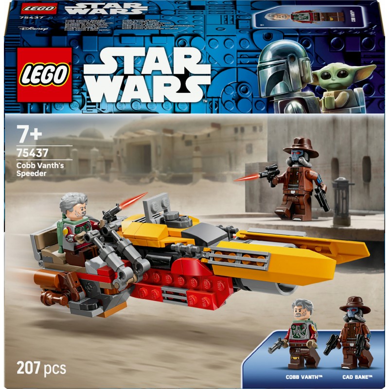 LEGO Star Wars Śmigacz Cobba Vantha, zabawka dla dzieci 75437