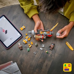 LEGO Star Wars Śmigacz Cobba Vantha, zabawka dla dzieci 75437