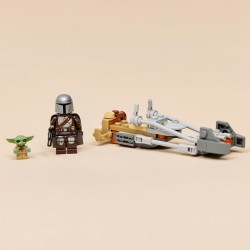LEGO Star Wars Śmigacz Mandalorianina i Grogu dla dzieci 75436