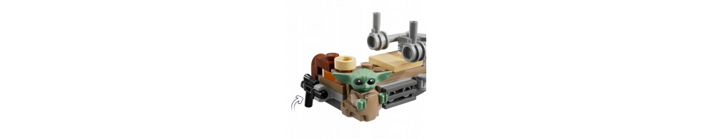LEGO Star Wars Śmigacz Mandalorianina i Grogu dla dzieci 75436