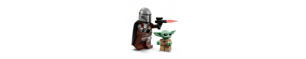 LEGO Star Wars Śmigacz Mandalorianina i Grogu dla dzieci 75436