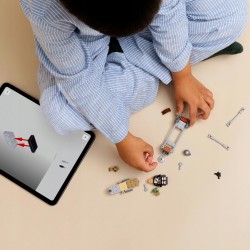 LEGO Star Wars Śmigacz Mandalorianina i Grogu dla dzieci 75436