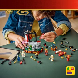 LEGO NINJAGO Ozdoba z postaciami ninja - 15-lecie 71866