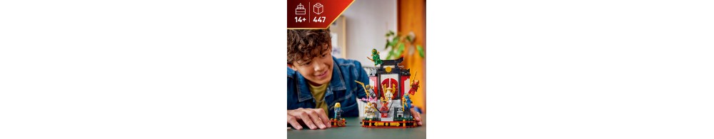 LEGO NINJAGO Ozdoba z postaciami ninja - 15-lecie 71866