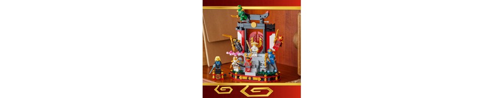 LEGO NINJAGO Ozdoba z postaciami ninja - 15-lecie 71866