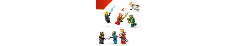 LEGO NINJAGO Ozdoba z postaciami ninja - 15-lecie 71866