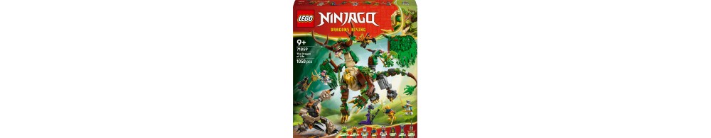 LEGO NINJAGO Smok życia, zabawka dla dzieci 71859