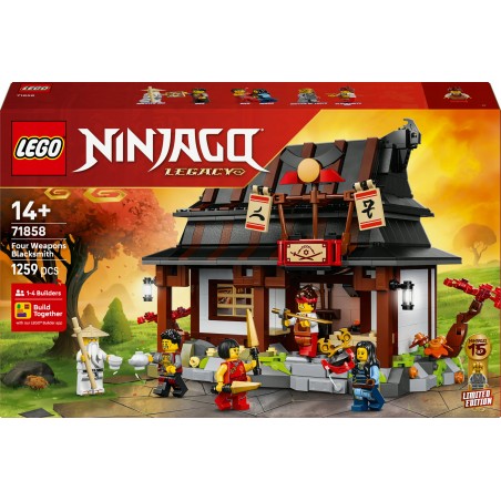 LEGO NINJAGO Kuźnia Cztery Bronie - 15-lecie 71858