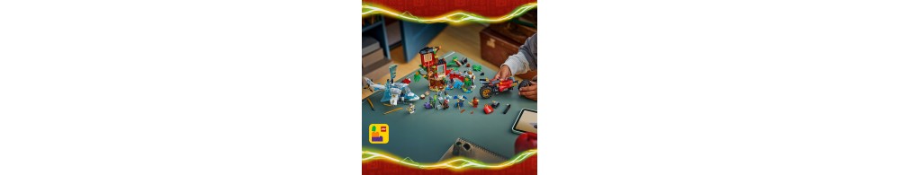 LEGO NINJAGO Bitwa ninja: domek na drzewie z pojazdami 71857