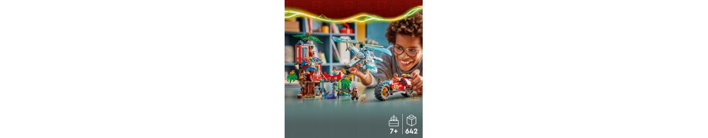 LEGO NINJAGO Bitwa ninja: domek na drzewie z pojazdami 71857
