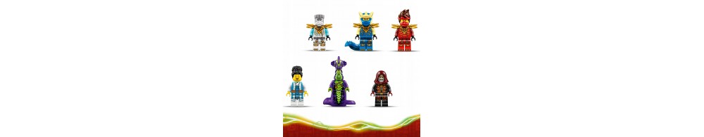 LEGO NINJAGO Bitwa ninja: domek na drzewie z pojazdami 71857