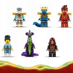 LEGO NINJAGO Bitwa ninja: domek na drzewie z pojazdami 71857