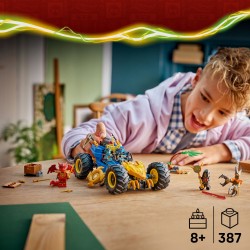 LEGO NINJAGO Wielofunkcyjny samochód Jaya dla dzieci 71856