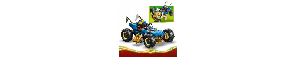 LEGO NINJAGO Wielofunkcyjny samochód Jaya dla dzieci 71856