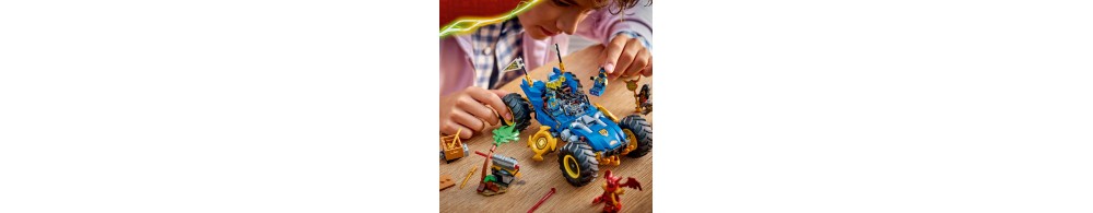 LEGO NINJAGO Wielofunkcyjny samochód Jaya dla dzieci 71856