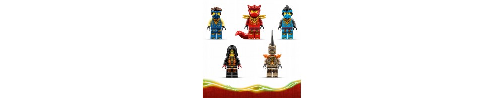 LEGO NINJAGO Wielofunkcyjny samochód Jaya dla dzieci 71856