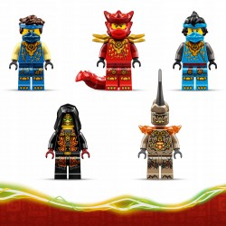 LEGO NINJAGO Wielofunkcyjny samochód Jaya dla dzieci 71856