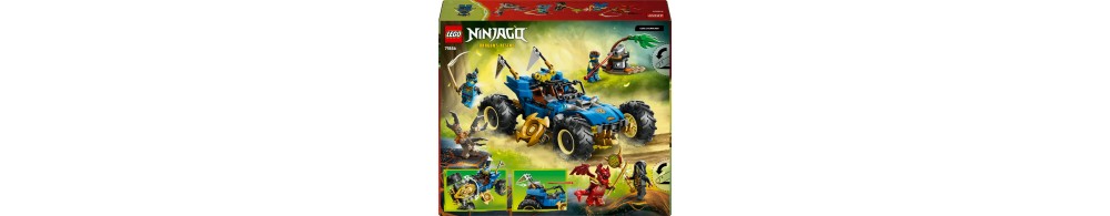 LEGO NINJAGO Wielofunkcyjny samochód Jaya dla dzieci 71856