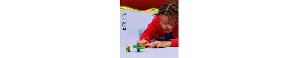 LEGO NINJAGO Lloyd kontra ziemny potwór na spinnerze 71850