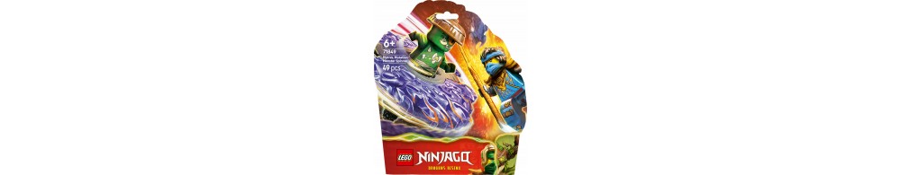 LEGO NINJAGO Nya kontra zmutowany potwór na spinnerze 71849