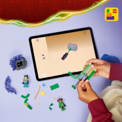 LEGO NINJAGO Nya kontra zmutowany potwór na spinnerze 71849