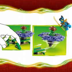 LEGO NINJAGO Nya kontra zmutowany potwór na spinnerze 71849