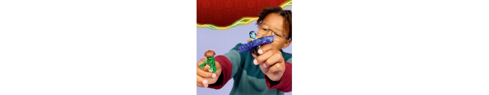LEGO NINJAGO Nya kontra zmutowany potwór na spinnerze 71849