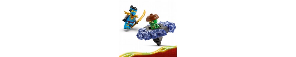 LEGO NINJAGO Nya kontra zmutowany potwór na spinnerze 71849