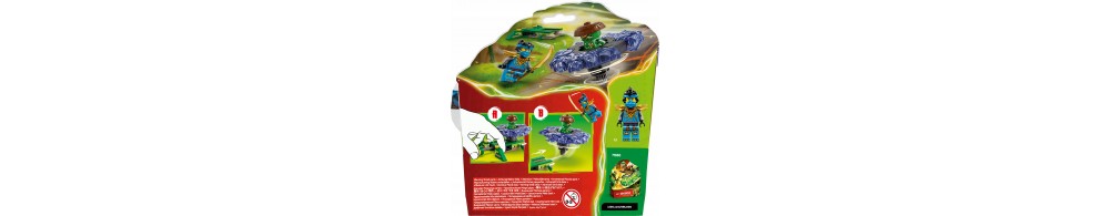 LEGO NINJAGO Nya kontra zmutowany potwór na spinnerze 71849