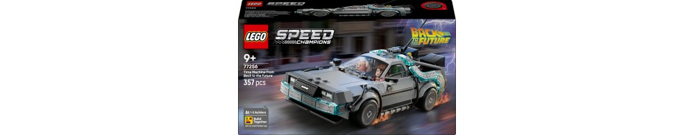 LEGO Speed Champions Wehikuł czasu z Powrotu do przyszłości 77256